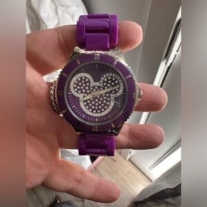 Disney parks purple Mickey watch